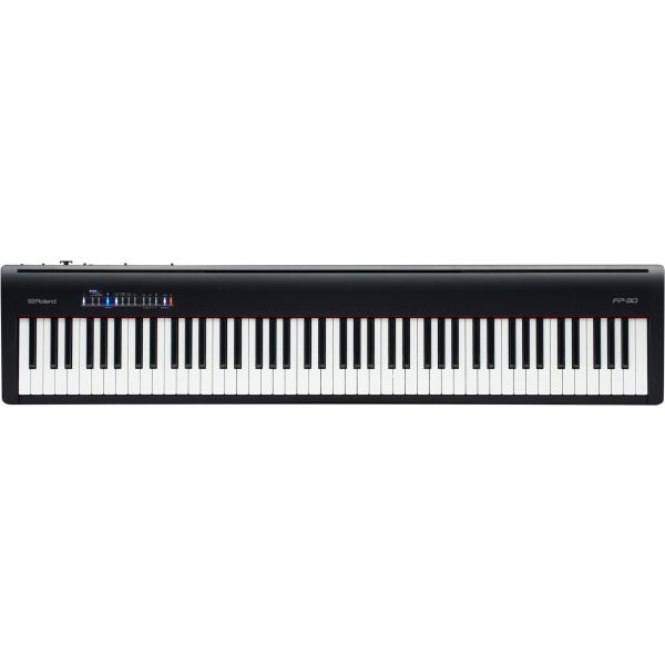 Roland FP-30X 88-Key Portable Digital Piano, Black with Stand