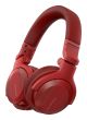 Pioneer DJ - HDJ-CUE1BT Bluetooth DJ Headphones - Red - HDJ-CUE1BT-R/XEGWL