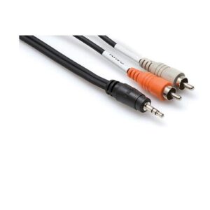 Hosa CMR-225 3.5mm trs-Rca Y