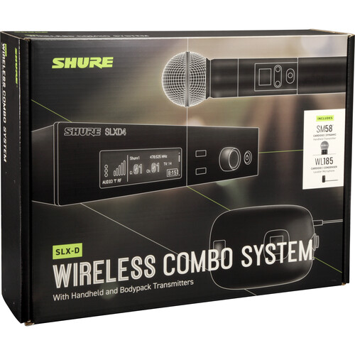 Shure SLXD124/85 COMBO System
