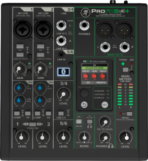 Mackie ProFX6v3+ BT 6ch Mixer