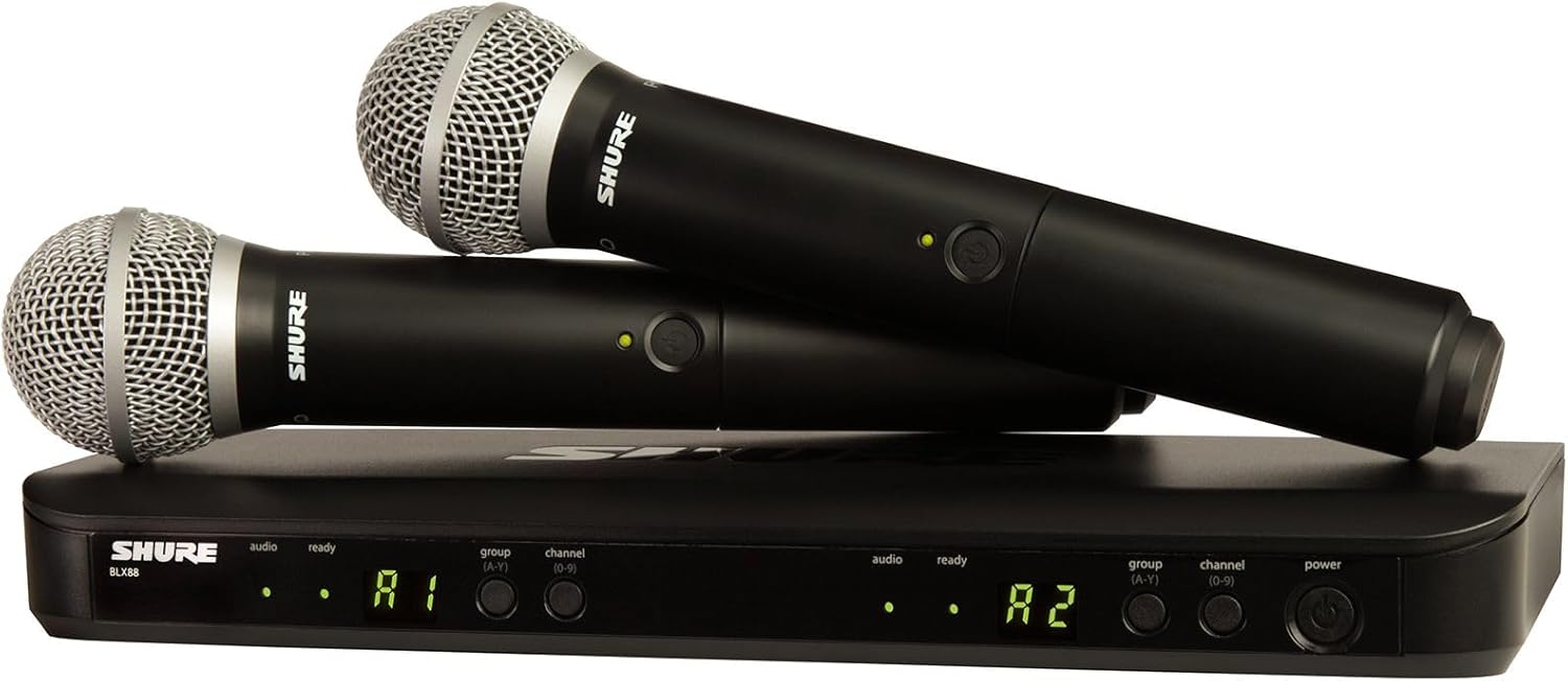Shure BLX288/PG58 Dual Voc H10