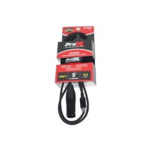 PROX-USBC-XLR-5 ProX XC-USBCX05 USB-C-xlrF 5'